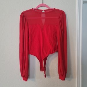 SO size Medium women bodysuit top